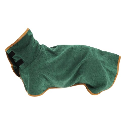 CAPASTEC Hundebademantel, Haustierhandtuch mit Klettverschlüssen, Weiches Hundehandtuch, L, Grün CAPASTEC Hundebademantel, Haustierhandtuch mit Klettverschlüssen, Weiches Hundehandtuch, L, Grün von CAPASTEC
