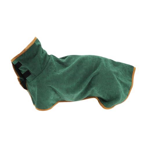 CAPASTEC Hundebademantel, Haustierhandtuch mit Klettverschlüssen, Weiches Hundehandtuch, M, Grün CAPASTEC Hundebademantel, Haustierhandtuch mit Klettverschlüssen, Weiches Hundehandtuch, M, Grün von CAPASTEC