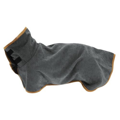 CAPASTEC Hundebademantel, Haustierhandtuch mit Klettverschlüssen, Weiches Hundehandtuch, XS, Grau CAPASTEC Hundebademantel, Haustierhandtuch mit Klettverschlüssen, Weiches Hundehandtuch, XS, Grau von CAPASTEC