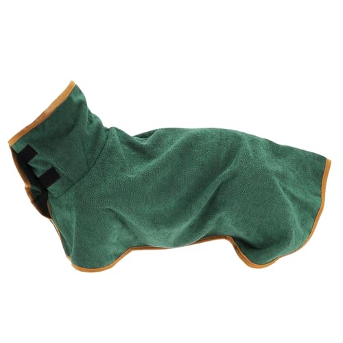 CAPASTEC Hundebademantel, Haustierhandtuch mit Klettverschlüssen, Weiches Hundehandtuch, XS, Grün CAPASTEC Hundebademantel, Haustierhandtuch mit Klettverschlüssen, Weiches Hundehandtuch, XS, Grün von CAPASTEC