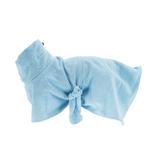 CAPASTEC Hundebademantel, Kordelzug Haustierhandtuch, Schnell trocknendes Hundehandtuch, L, Blau CAPASTEC Hundebademantel, Kordelzug Haustierhandtuch, Schnell trocknendes Hundehandtuch, L, Blau von CAPASTEC