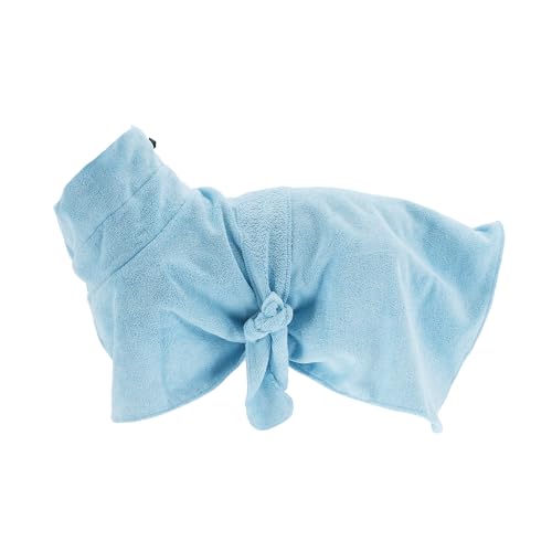 CAPASTEC Hundebademantel, Kordelzug Haustierhandtuch, Schnell trocknendes Hundehandtuch, M, Blau CAPASTEC Hundebademantel, Kordelzug Haustierhandtuch, Schnell trocknendes Hundehandtuch, M, Blau von CAPASTEC