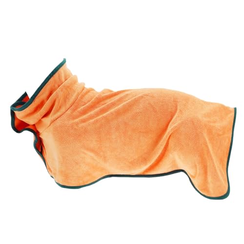 CAPASTEC Hundebademantel, Weiches Haustierhandtuch, Schnell trocknendes Hundehandtuch, XL, Orange CAPASTEC Hundebademantel, Weiches Haustierhandtuch, Schnell trocknendes Hundehandtuch, XL, Orange von CAPASTEC