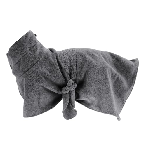 CAPASTEC Hundebademantel, Zugband-Haustierhandtuch, schnell trocknendes Hundehandtuch, M, Grau CAPASTEC Hundebademantel, Zugband-Haustierhandtuch, schnell trocknendes Hundehandtuch, M, Grau von CAPASTEC
