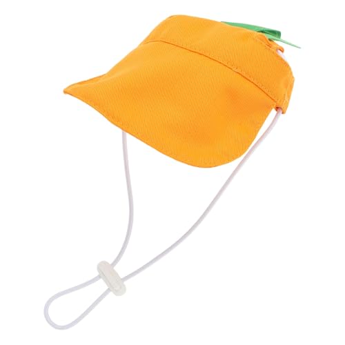 CAPASTEC Hundesonnenhut Verstellbare Baseballkappe Sommer Haustier Sonnenvisierhüte Outdoor Sport Sonnenschutz Sonnenhut für kleine Hunde Welpen Katzen, Medium, Orange CAPASTEC Hundesonnenhut Verstellbare Baseballkappe Sommer Haustier Sonnenvisierhüte Outdoor Sport Sonnenschutz Sonnenhut für kleine Hunde Welpen Katzen, Medium, Orange von CAPASTEC