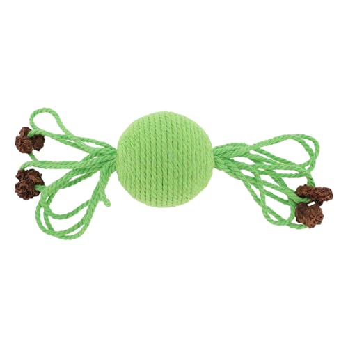 CAPASTEC Katzenspielzeug Ball mit Galls Fruit, Interaktive Katzenbälle für drinnen, sichere Zahnreinigung Katzenkau-Bälle, Kätzchenball für Spielzeit Grün CAPASTEC Katzenspielzeug Ball mit Galls Fruit, Interaktive Katzenbälle für drinnen, sichere Zahnreinigung Katzenkau-Bälle, Kätzchenball für Spielzeit Grün von CAPASTEC