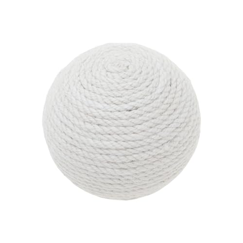 CAPASTEC Katze spielt Ball mit Glocke drinnen, Interaktive Katzenbälle zum Spielen und Apportieren, Sicherheits-Zahnreinigungskatzen-Kauebälle, Durchmesser 10 cm, Beige CAPASTEC Katze spielt Ball mit Glocke drinnen, Interaktive Katzenbälle zum Spielen und Apportieren, Sicherheits-Zahnreinigungskatzen-Kauebälle, Durchmesser 10 cm, Beige von CAPASTEC
