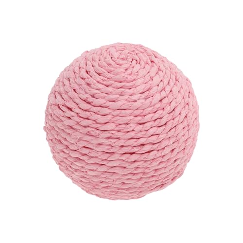CAPASTEC Katze spielt Ball mit Glocke drinnen, Interaktive Katzenbälle zum Spielen und Apportieren, Sicherheitszahnpflege-Katzenkaukugeln, Durchmesser 10 cm, Pink CAPASTEC Katze spielt Ball mit Glocke drinnen, Interaktive Katzenbälle zum Spielen und Apportieren, Sicherheitszahnpflege-Katzenkaukugeln, Durchmesser 10 cm, Pink von CAPASTEC