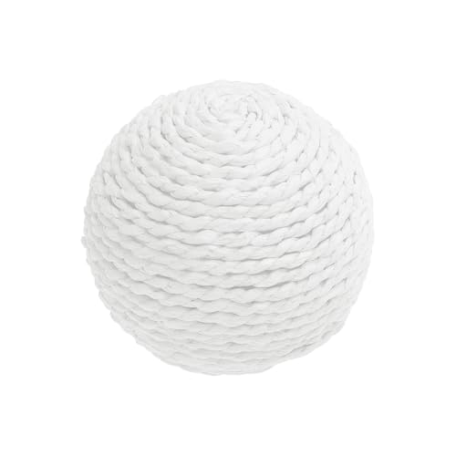 CAPASTEC Katze spielt Ball mit Glocke drinnen, Interaktive Katzenbälle zum Spielen und Apportieren, Sicherheitszahnpflege-Katzenkaukugeln, Durchmesser 10 cm, Weiß CAPASTEC Katze spielt Ball mit Glocke drinnen, Interaktive Katzenbälle zum Spielen und Apportieren, Sicherheitszahnpflege-Katzenkaukugeln, Durchmesser 10 cm, Weiß von CAPASTEC