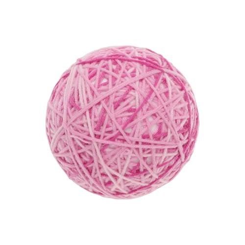 CAPASTEC Katze spielt Ball mit Glocke drinnen, Interaktive Katzenbälle zum Spielen und Apportieren, Sicherheitszahnreinigung Katzenkaukugeln, Durchmesser 10 cm, Pink Rose Rot CAPASTEC Katze spielt Ball mit Glocke drinnen, Interaktive Katzenbälle zum Spielen und Apportieren, Sicherheitszahnreinigung Katzenkaukugeln, Durchmesser 10 cm, Pink Rose Rot von CAPASTEC