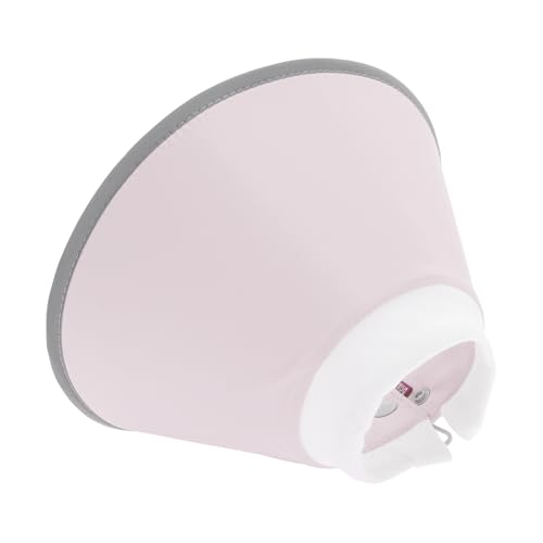 CAPASTEC Katzenkegelkragen, Katzenhalsband zur Verhinderung des Leckens von Wunden, Verstellbarer Hunderekonstruktionskragen, Elizabethanischer Kragen für Hunde Katzen, M, Pink CAPASTEC Katzenkegelkragen, Katzenhalsband zur Verhinderung des Leckens von Wunden, Verstellbarer Hunderekonstruktionskragen, Elizabethanischer Kragen für Hunde Katzen, M, Pink von CAPASTEC