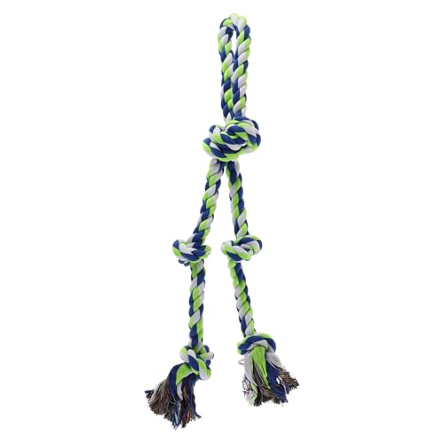 CAPASTEC Hundespielzeug Seil 5 Knoten Seil Baumwolle Spielseil für Hunde Hundeseile Interaktive Kauen Spielzeug- CAPASTEC Hundespielzeug Seil 5 Knoten Seil Baumwolle Spielseil für Hunde Hundeseile Interaktive Kauen Spielzeug- von CAPASTEC