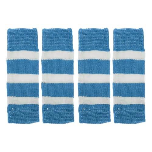 CAPASTEC Packung Mit 4 Hundebeinwärmern Winter Weiche Warme Gestrickte Hundebeinsocken Hundebeinschoner Gelenkschutz Geeignet Für Kleine Hunde Kätzchen Welpen Klein Blau Weiß CAPASTEC Packung Mit 4 Hundebeinwärmern Winter Weiche Warme Gestrickte Hundebeinsocken Hundebeinschoner Gelenkschutz Geeignet Für Kleine Hunde Kätzchen Welpen Klein Blau Weiß von CAPASTEC