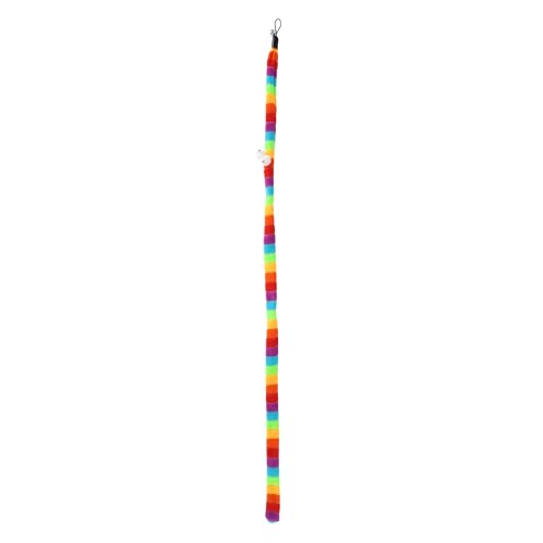 CAPASTEC Schlangenform Katzenstab Ersatz für Haustier Interaktiv, Regenbogen-1 CAPASTEC Schlangenform Katzenstab Ersatz für Haustier Interaktiv, Regenbogen-1 von CAPASTEC