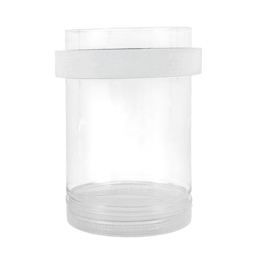 CAPASTEC Suspensions Breeder Box, schwimmendes Netz-Isolations-Aquarium-Trenn-Set, ideal für Wassertiere, klein, weiß, 1 Set von CAPASTEC