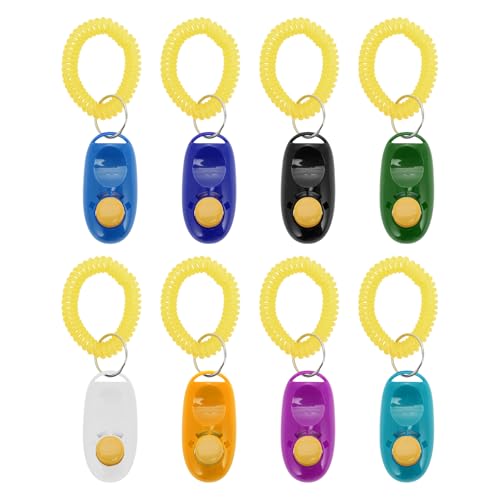 CAPASTEC Tiertraining Clicker, Clicker für Haustiere mit Handgelenkschlaufe, Hundeclicker für Training, Clicker für Hund Katze Verhaltenstraining, Blau CAPASTEC Tiertraining Clicker, Clicker für Haustiere mit Handgelenkschlaufe, Hundeclicker für Training, Clicker für Hund Katze Verhaltenstraining, Blau von CAPASTEC