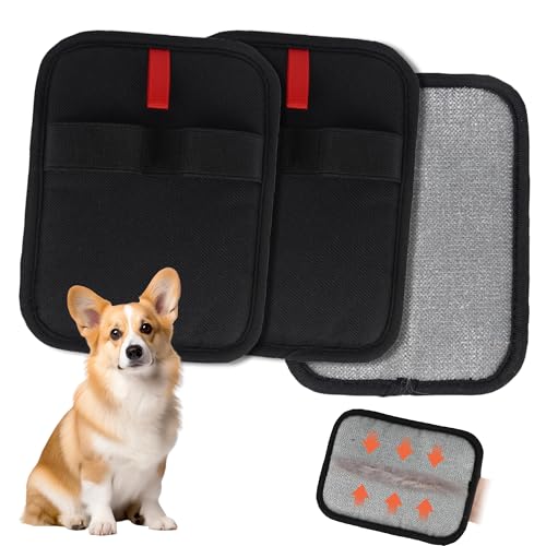 CARELAX Tierhaarentferner-Handschuhe für Katzen und Hunde, verbesserte elektrostatische Fellpflege-Handschuhe, wiederverwendbares Tierhaarentfernungswerkzeug für Möbel, Couch, Teppich und Autositze (3 CARELAX Tierhaarentferner-Handschuhe für Katzen und Hunde, verbesserte elektrostatische Fellpflege-Handschuhe, wiederverwendbares Tierhaarentfernungswerkzeug für Möbel, Couch, Teppich und Autositze (3 von CARELAX