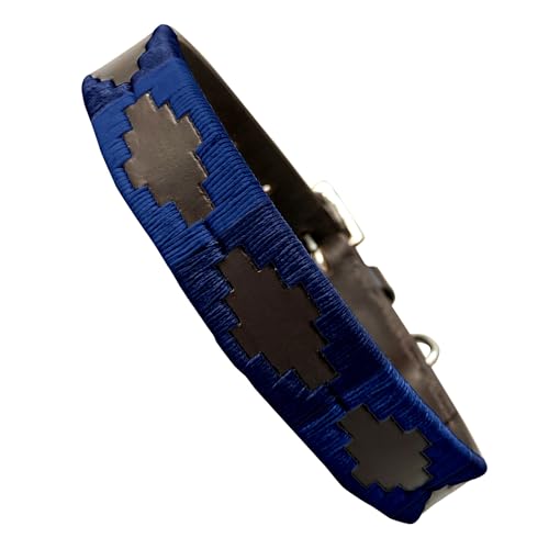 Carlos Diaz Hundehalsband, echtes Leder, gewachst, bestickt, Größe XXS Carlos Diaz Hundehalsband, echtes Leder, gewachst, bestickt, Größe XXS von CARLOS DIAZ