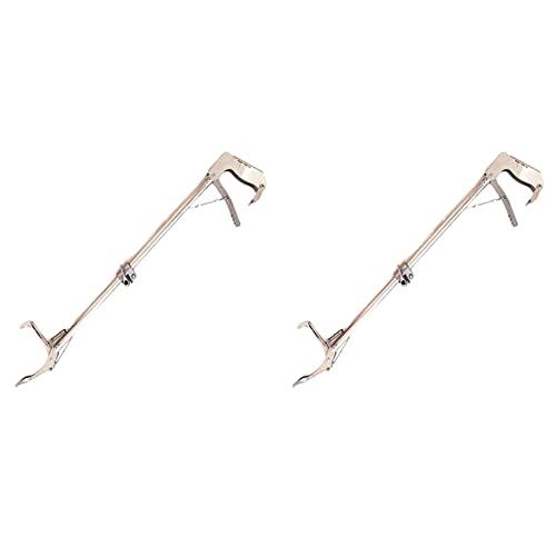 CARMIN 2X Snake Clamp Catcher Reptile Handhabungszange Edelstahl-Werkzeug für Die Schlangenfütterung Jagd Fangen mit Breitem und Selbstsperre CARMIN 2X Snake Clamp Catcher Reptile Handhabungszange Edelstahl-Werkzeug für Die Schlangenfütterung Jagd Fangen mit Breitem und Selbstsperre von CARMIN