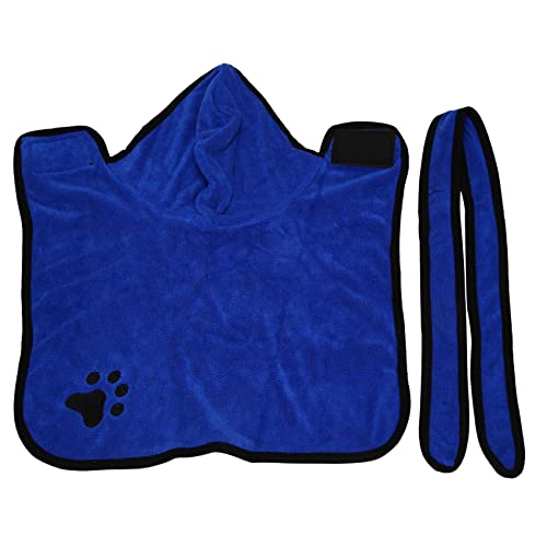 CARMIN Hunde-Bademantel, Badetuch für kleine und mittelgroße Mikrofaser, super saugfähig, Haustier-Trockentuch, Größe XS CARMIN Hunde-Bademantel, Badetuch für kleine und mittelgroße Mikrofaser, super saugfähig, Haustier-Trockentuch, Größe XS von CARMIN