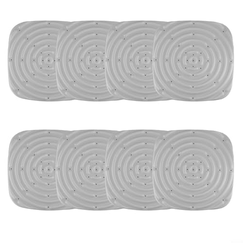 CARMOTTER Cozy For Chicken Coop Essentials 8 Stück, leicht zu reinigende, waschbare Nistmatten (8 grau) von CARMOTTER