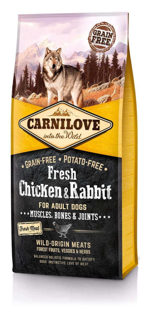 CARNILOVE Adult Fresh Chicken & Rabbit Hundetrockenfutter von CARNILOVE