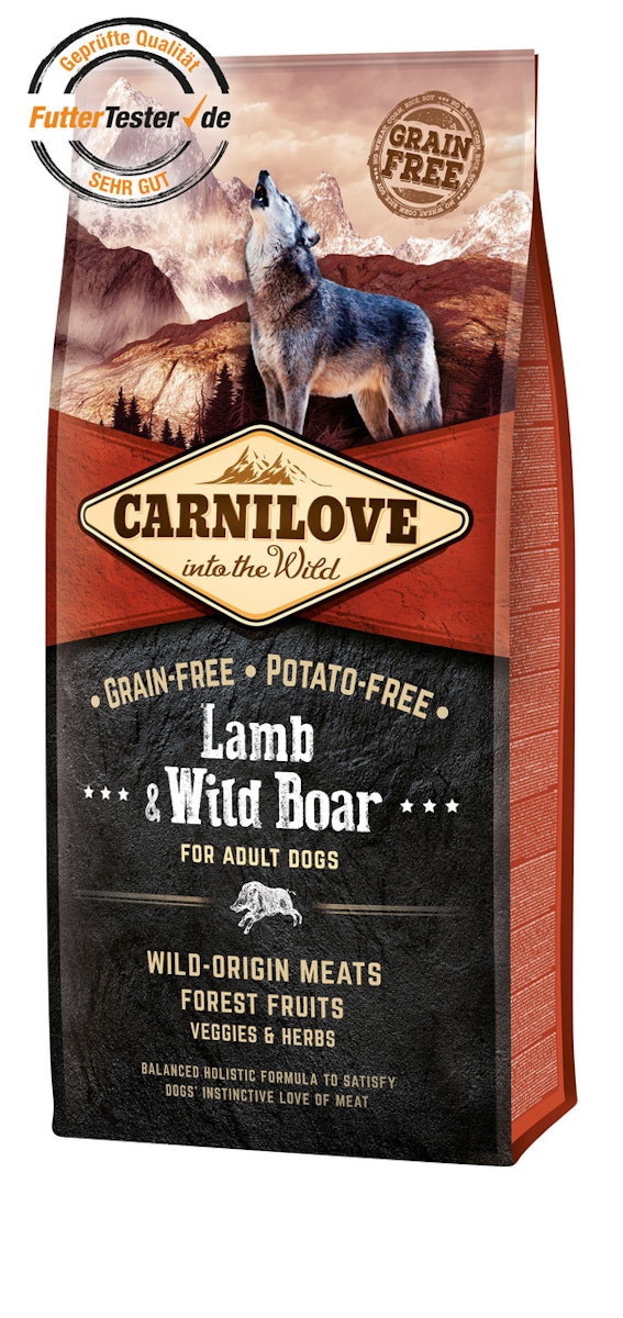 CARNILOVE Adult Lamb & Wild Boar Hundetrockenfutter von CARNILOVE