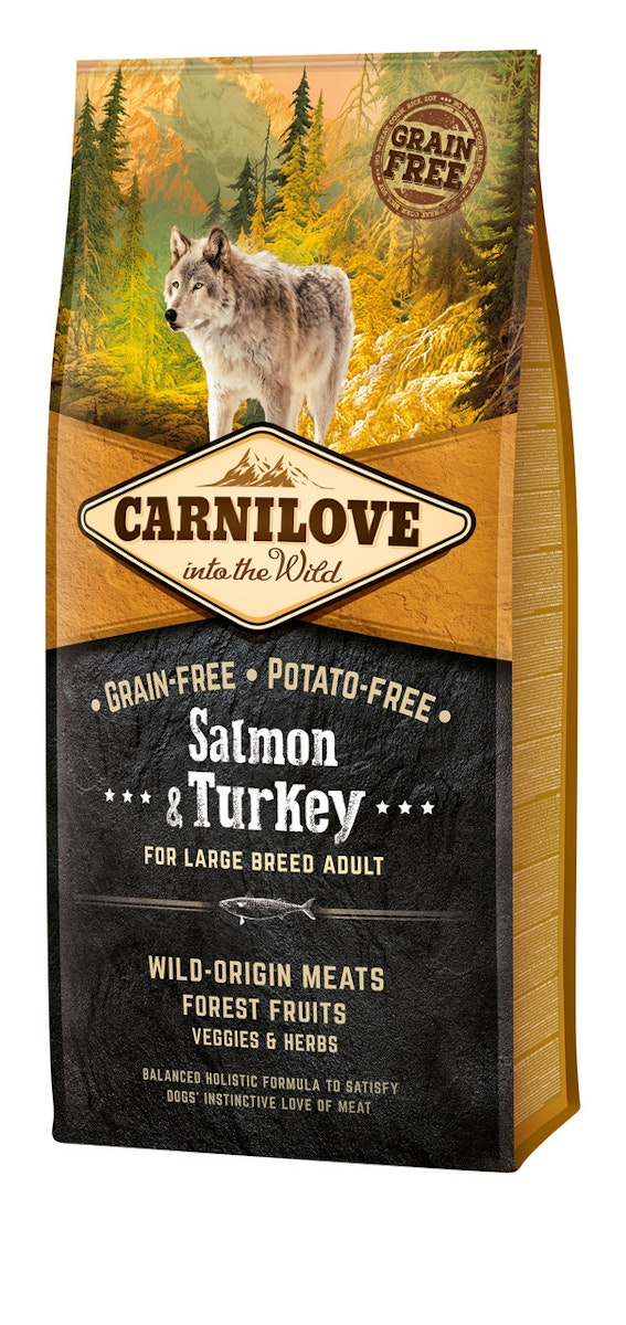 CARNILOVE Adult Large Breed Salmon & Turkey Hundetrockenfutter von CARNILOVE