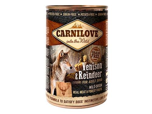 CARNILOVE Canine Erwachsene Venado Reno Caja 6 x 400 g von CARNILOVE