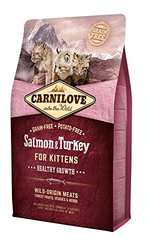 CARNILOVE Feline Kitten Salmon PAVO 2KG von CARNILOVE