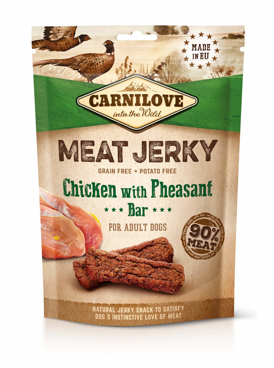 CARNILOVE Meat Jearky 100g Hundesnack von CARNILOVE