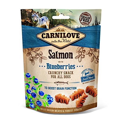 Carnilove Canine Crunchy Snack Lachs Cranberry Box 6 x 200 g 1200 g von CARNILOVE