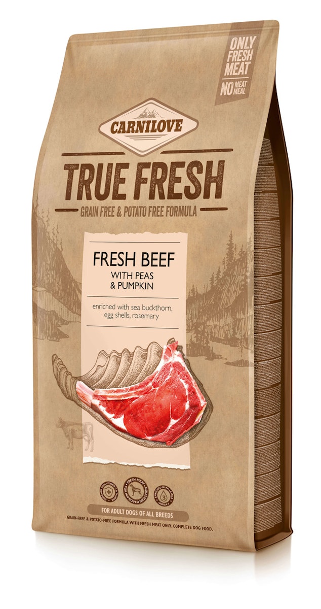 Carnilove TF Adult - Fresh Beef Hundetrockenfutter 11,4 Kilogramm