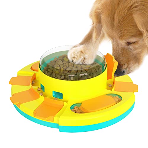 CAROZEN Interaktives Hundespielzeug, Hundepuzzle Spielzeug für Hunde Training Lustige Fütterung, Leckerli-Puzzle für kleine und mittelgroße Hunde, Verbessern Sie die Intelligenz Ihres Hundes von CAROZEN