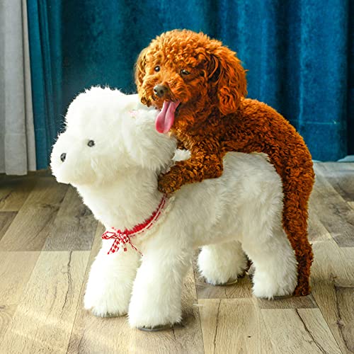 CASEGO Das Plüschmaterial des Paarungsspielzeugs für männliche Hunde, geeignet für kleine und mittelgroße Hunde, wie Bulldogge Teddy Pomeranian (18 cm) von CASEGO