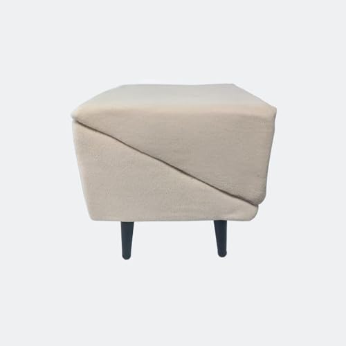 2025Neue Geteilte Ottoman-Hunderampe, Weiche, Faltbare Hundetreppe Für Bett, Hundesofa-Rampe Und Ottomane, Multifunktionale Hundesofa-Rampe Und Ottomane Als Nützlichste Möbel Im Haus(Khaki plush) von CASOME
