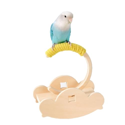 Vogelsitzstangenständer Aus Naturholz, Training, Intelligenz-Puzzle, Bereicherungsspielzeug, Schaukelsitzstange Für Vögel, Hölzerne Papageiensitzplattform, Vogelspielplatz-Spielständer Für Sittiche, N Vogelsitzstangenständer Aus Naturholz, Training, Intelligenz-Puzzle, Bereicherungsspielzeug, Schaukelsitzstange Für Vögel, Hölzerne Papageiensitzplattform, Vogelspielplatz-Spielständer Für Sittiche, N von CASOME
