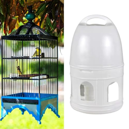 Wasserspender für Tauben, 10 l, automatische Vogeltränke, Futter- und Tränke, hängende Tränke mit Griff für Tauben, Garten, Haus und Voliere Wasserspender für Tauben, 10 l, automatische Vogeltränke, Futter- und Tränke, hängende Tränke mit Griff für Tauben, Garten, Haus und Voliere von CASOME