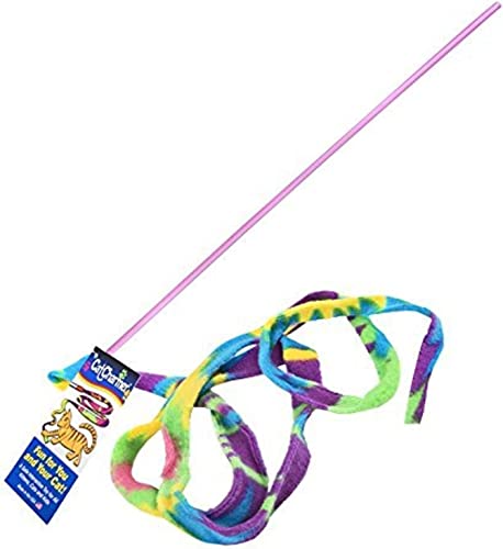 Cat Dancer-Cat Charmer Wand,Teaser-Cat & Kitten Toy! Size: by Cat Dancer von CAT DANCER