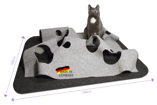 CatMountain® Katzenteppich Katzenspielzeug interaktives Katzenspielzeug Kitten Spielzeug für Deine Katze. von CAT MOUNTAiN ... Deine Katze wird es lieben