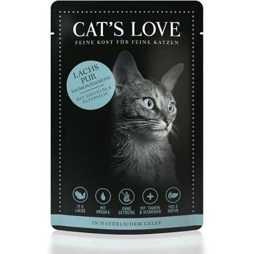 Cat´s Love, Classic, Adult, LACHS PUR mit Distelöl & Petersilie von CAT'S LOVE