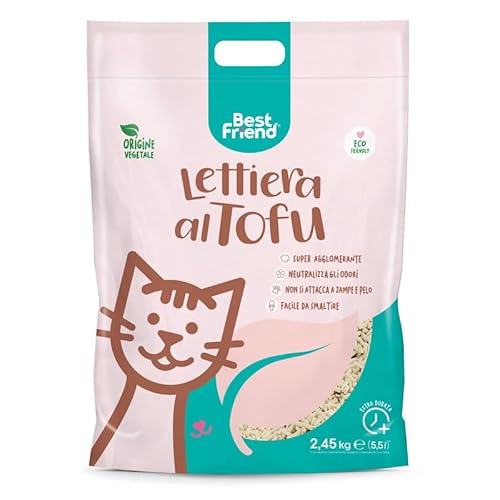 Best Friend Tofu Katzenstreu, pflanzlich und stark klumpend. Biologisch abbaubar und in der Toilette entsorgbar.Bis zu 30 Tage Gebrauch. Katzenstreu Klassisch, 5,5l Best Friend Tofu Katzenstreu, pflanzlich und stark klumpend. Biologisch abbaubar und in der Toilette entsorgbar.Bis zu 30 Tage Gebrauch. Katzenstreu Klassisch, 5,5l von CAT&RINA
