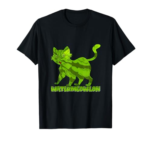 Funny Pun CAT Watermelon T-Shirt von CAT