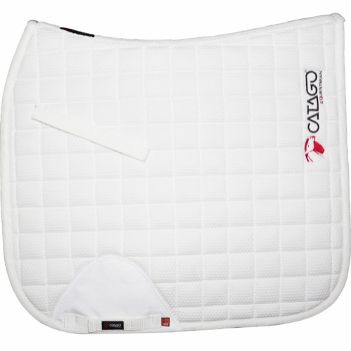 Catago Fir-Tech Schabracke Dr Weiß mit schwarzem Logo, Wb (17'') von CATAGO