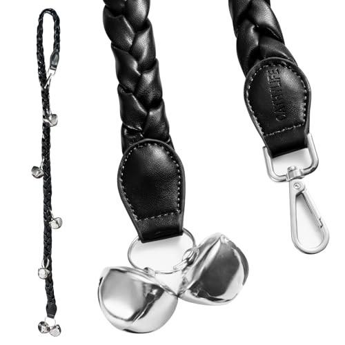 CATHYLIFE Hundetürklingeln für Töpfchentraining, Kunstleder Welpentürglocken, handgewebte Hundeglocken für Hundetraining, extra laute Glocken für Türknauf, Ring to Go Outside Doggie Pet Supplies. CATHYLIFE Hundetürklingeln für Töpfchentraining, Kunstleder Welpentürglocken, handgewebte Hundeglocken für Hundetraining, extra laute Glocken für Türknauf, Ring to Go Outside Doggie Pet Supplies. von CATHYLIFE