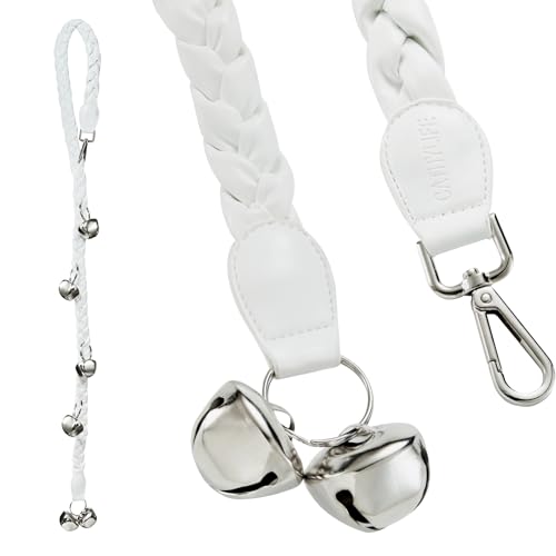CATHYLIFE Hundetürklingeln für Töpfchentraining, Kunstleder Welpentürglocken, handgewebte Hundeglocken für Hundetraining, extra laute Glocken für Türknauf, Ring to Go Outside Doggie Pet Supplies. CATHYLIFE Hundetürklingeln für Töpfchentraining, Kunstleder Welpentürglocken, handgewebte Hundeglocken für Hundetraining, extra laute Glocken für Türknauf, Ring to Go Outside Doggie Pet Supplies. von CATHYLIFE