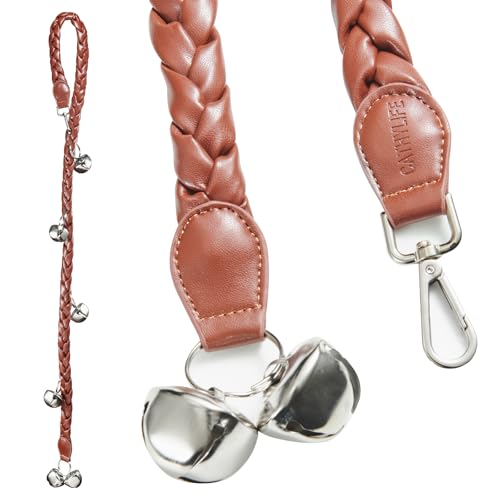 CATHYLIFE Hundetürklingeln für Töpfchentraining, Kunstleder Welpentürglocken, handgewebte Hundeglocken für Hundetraining, extra laute Glocken für Türknauf, Ring to Go Outside Doggie Pet Supplies. CATHYLIFE Hundetürklingeln für Töpfchentraining, Kunstleder Welpentürglocken, handgewebte Hundeglocken für Hundetraining, extra laute Glocken für Türknauf, Ring to Go Outside Doggie Pet Supplies. von CATHYLIFE