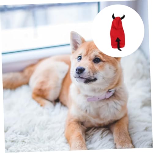 CATIEBYE Haustier Teufel Verwandlungs Outfit Kostüme Welpen Party Kleidung Hunde Teufel Kostüm Lady Furry Dogs Hunde Halloween Kostüm Großes Kleid Halloween Hundekostüm Weiches CATIEBYE Haustier Teufel Verwandlungs Outfit Kostüme Welpen Party Kleidung Hunde Teufel Kostüm Lady Furry Dogs Hunde Halloween Kostüm Großes Kleid Halloween Hundekostüm Weiches von CATIEBYE