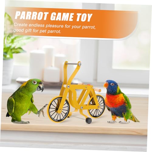 CATIEBYE Parrot Trainingsspielzeug Fahrrad aus Robustem Material Interaktives Vogelspielzeug zur Intelligenzförderung Großes Papageien Fahrrad für Beschäftigung und Spaß von CATIEBYE Parrot Trainingsspielzeug Fahrrad aus Robustem Material Interaktives Vogelspielzeug zur Intelligenzförderung Großes Papageien Fahrrad für Beschäftigung und Spaß von von CATIEBYE