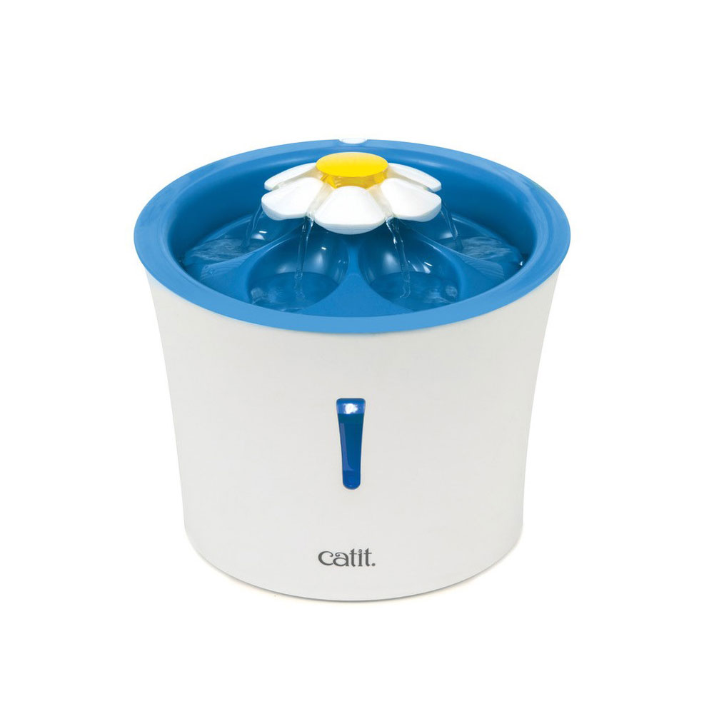 CATIT Blumentrinkbrunnen - 3 L, blau, mit LED CATIT Blumentrinkbrunnen - 3 L, blau, mit LED von CATIT